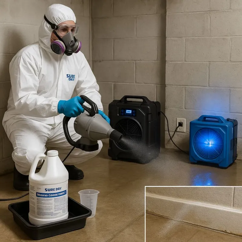 Sanitization and Odor Removal process in Spicer, MN