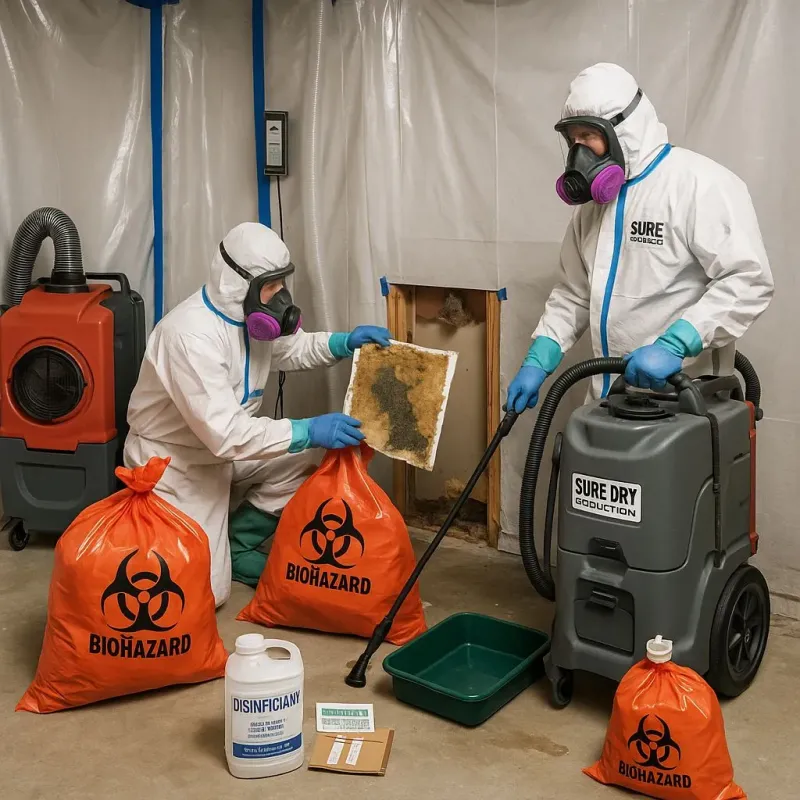 Contaminated Water Handling Protocols process in Spicer, MN