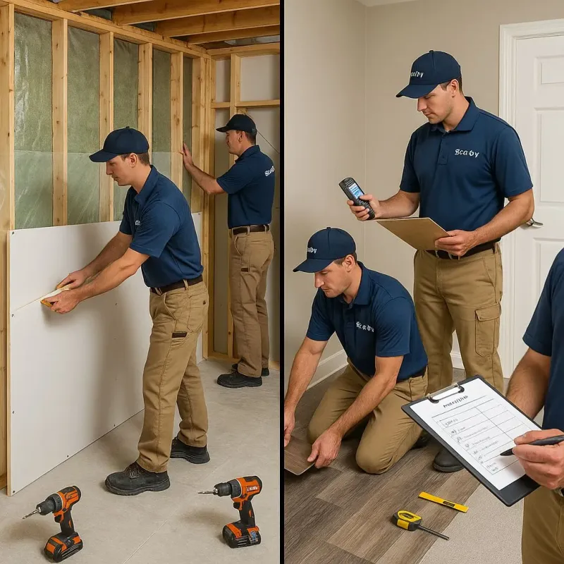 Repairs and Reconstruction process in Spicer, MN